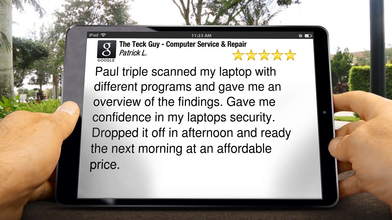 The Teck Guy - Computer Service & Repair MelvindaleOutstanding5 Star Review by Patrick L.