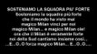 Roma Milan 0 0 AC MILAN Campione D ITALIA 2010/2011 I CORI CURVA SUD