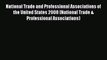 Read National Trade and Professional Associations of the United States 2008 (National Trade