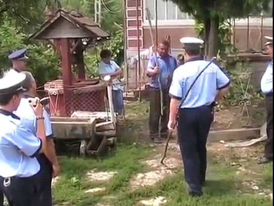 POLIŢIA ROMÂNĂ ÎN ACŢIUNE . LA SAT