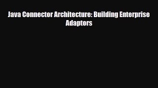 Read ‪Java Connector Architecture: Building Enterprise Adaptors PDF Free