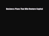 Read ‪Business Plans That Win Venture Capital Ebook Free