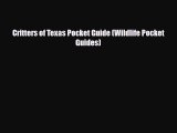 PDF Critters of Texas Pocket Guide (Wildlife Pocket Guides) Free Books