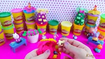 play doh candy egg peppa pig barbie surprise eggs toys