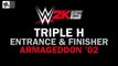 WWE 2K15 - Triple H - Armageddon 2002 Attire, Entrance & Finisher