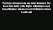 Read The Rights of Employees and Union Members: The Basic Aclu Guide to the Rights of Employees
