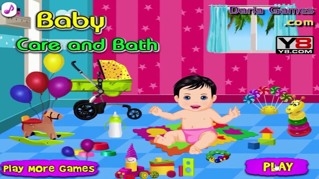 ღ Baby Care And Bath - Baby Games for Kids # Watch Play Disney Games On YT Channel
