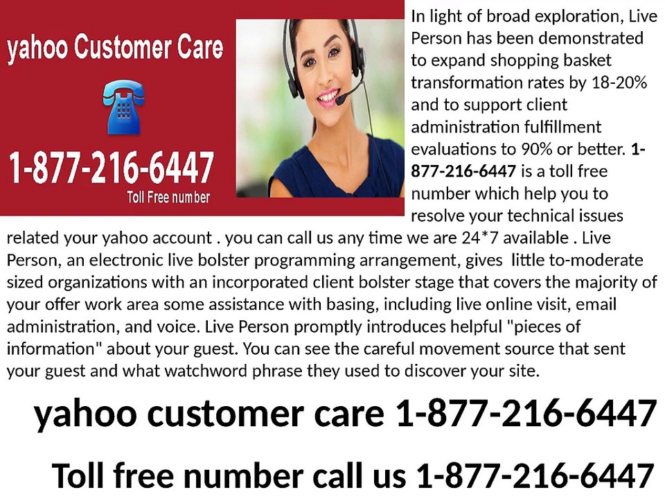 yahoo customer care 1-877-216-6447 yahoo help desk