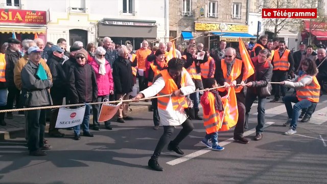 Vannes. Une centaine de manifestants pour une révision du projet de loi Travail