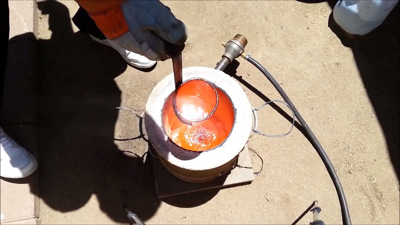 Cuivre fondu Vs Cube de glace