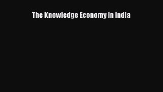 Download The Knowledge Economy in India PDF Online