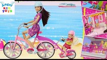 Barbie Sisters Ride Bike Riding Dolls