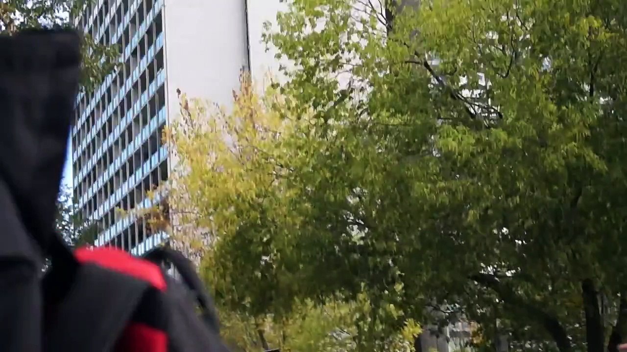 SPVM Police Officers Engage In A Philosophical Discussion About My Use Of Chalk Slogans