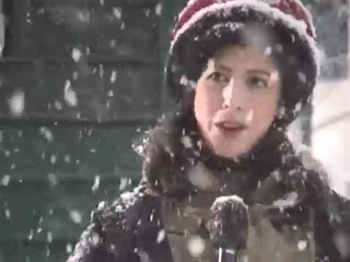 Un 31 décembre à New York  sous la neige ..