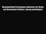 PDF Benchmarking Performance Indicators for Water and Wastewater Utilities:: Survey and Analysis