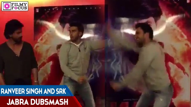 Ranveer Singh and Shah Rukh Khan in Jabra Dubsmash - Bollywood Focus