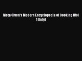 Read Meta Given's Modern Encyclopedia of Cooking (Vol 1 Only) PDF Online