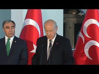 Bahçeli: Yeni dönemde uzlaşma, işbirliği, ahlak hakim olmalıdır