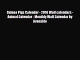 Read ‪Guinea Pigs Calendar - 2016 Wall calendars - Animal Calendar - Monthly Wall Calendar