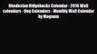 Read ‪Rhodesian Ridgebacks Calendar - 2016 Wall calendars - Dog Calendars - Monthly Wall Calendar