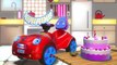 Kids Cartoons in 3D animation: Car & Birthday Cake {汽车生日蛋糕}