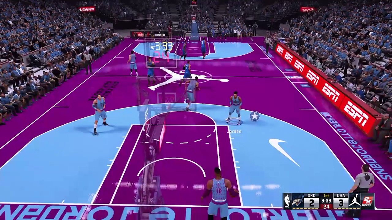 Thunder @ Jordans