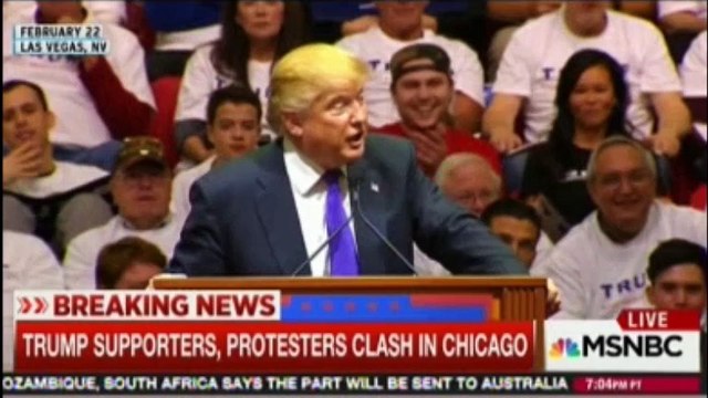 Rachel Maddow exposes Donald Trump's deliberate act of inciting violence (VIDEO)