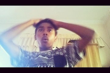 Man Wears A Pant Without Hands