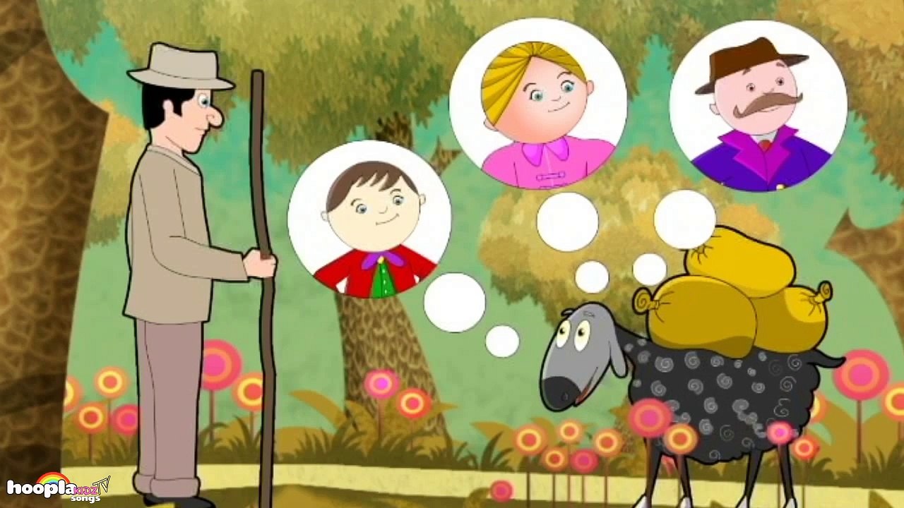 Baa Baa Black Sheep Nursery Rhyme