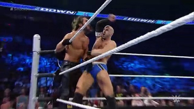 Cesaro & Neville vs. Seth Rollins & Kevin Owens- SmackDown, Aug. 13, 2015