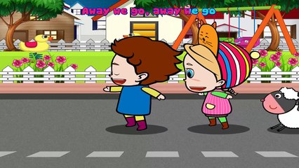 Rig a jig jig karaoke with lyrics | Nursery Rhymes TV | Ultra HD 4K Music Video