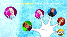 Frozen Lollipop Finger Family Nursery Rhymes Lyrics and More