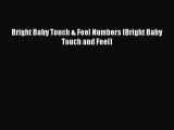 Download Bright Baby Touch & Feel Numbers (Bright Baby Touch and Feel) PDF Free