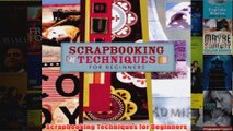 Download PDF  Scrapbooking Techniques for Beginners FULL FREE