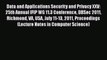 Read Data and Applications Security and Privacy XXV: 25th Annual IFIP WG 11.3 Conference DBSec