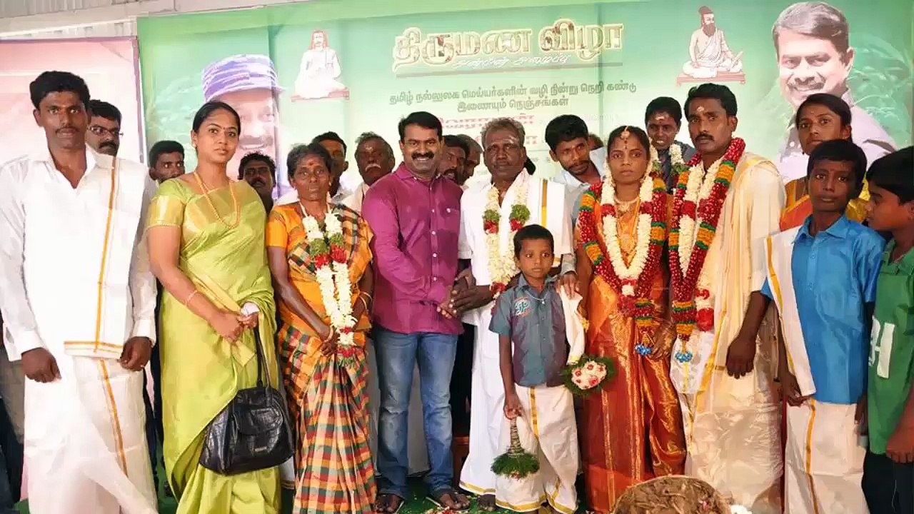 P01 Seeman 25 Oct 2015 Speech at Marriage
