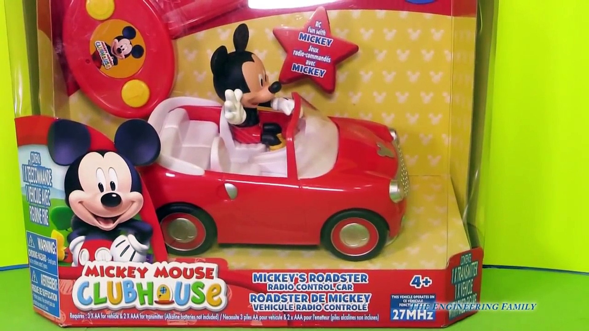 MICKEY MOUSE CLUBHOUSE Disney Junior Mickey Mouse Remote Control Car a  Disney YouTube Vide - Dailymotion Video
