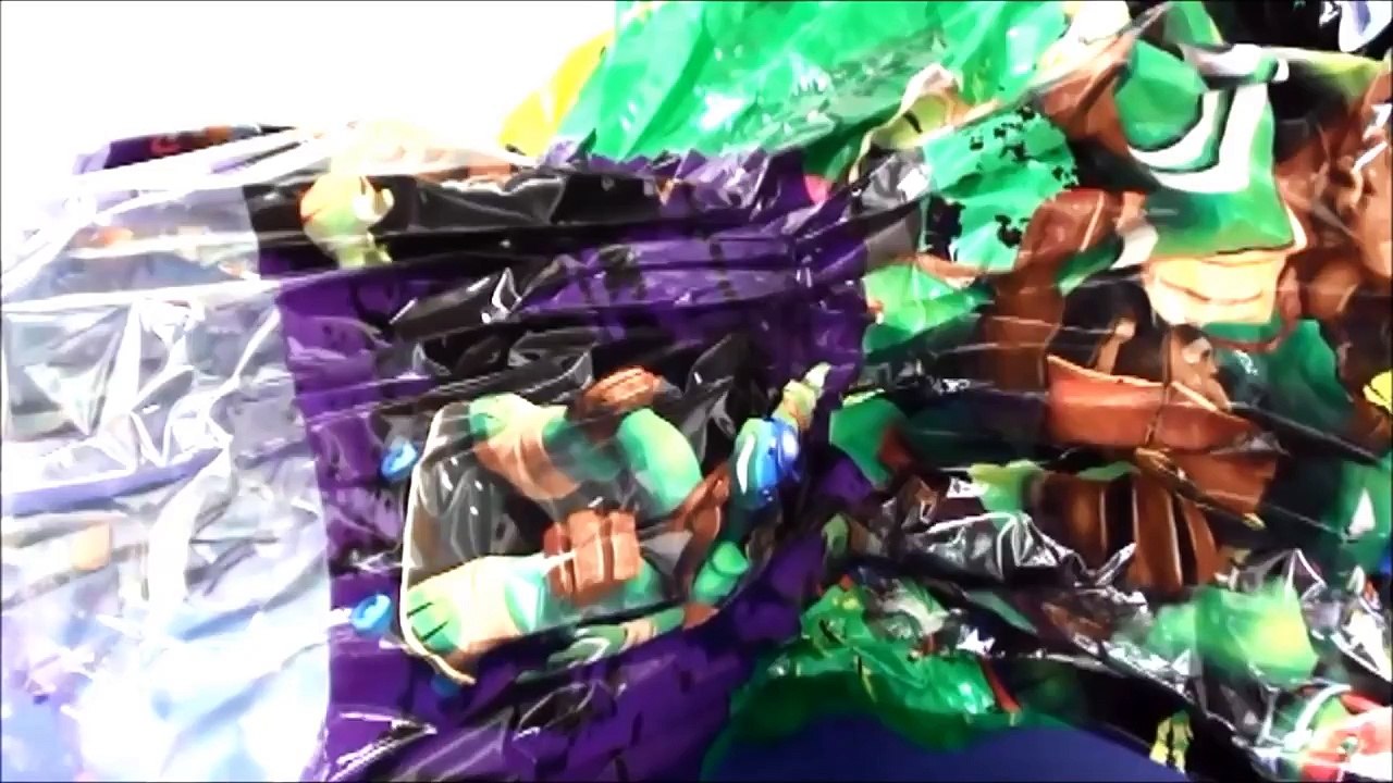 Ovo de Páscoa Tartarugas Ninja Brinquedos em Português - Juguetes Las Tortugas Ninja