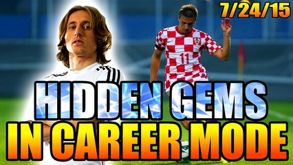 THE NEXT LUKA MODRIC - FIFA 15 CAREER MODE HIDDEN GEMS!