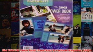 Download PDF  The 2003 PK Power Book Paperkuts Scrapbook Magazine 2003 FULL FREE