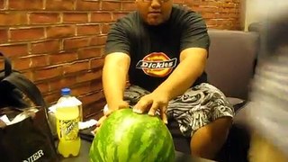 Karate Chop Through Watermelon? (Watermelon Chop)