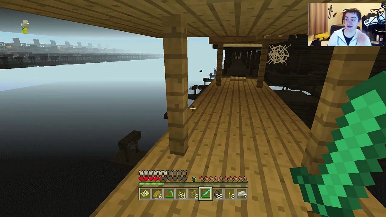 Minecraft GLITCH Survival - Floating INFINITE Mineshaft Seed