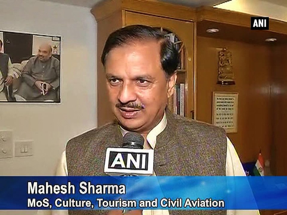 World Culture Festival will give a boost to India's tourism sector: Mahesh Sharma