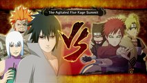 Naruto Shippuden: Ultimate Ninja Storm 3: Full Burst [HD] - Sasuke Vs Gaara [Story Mode]