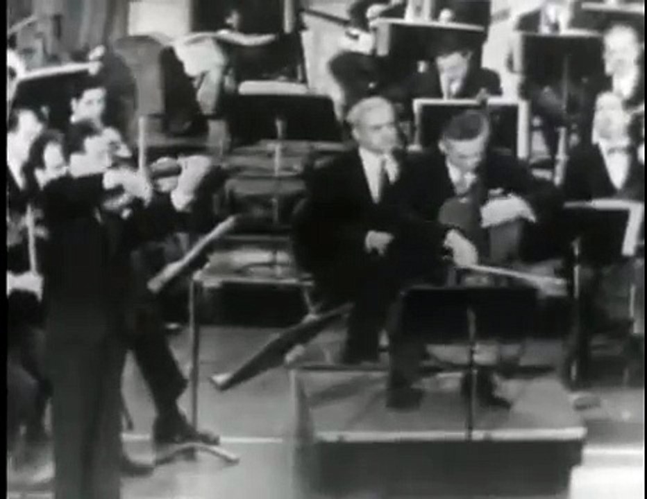 Brahms Double Concerto 1st mov. (2) Mischakoff, Miller, NBC Orchestra, Toscanini (1948)