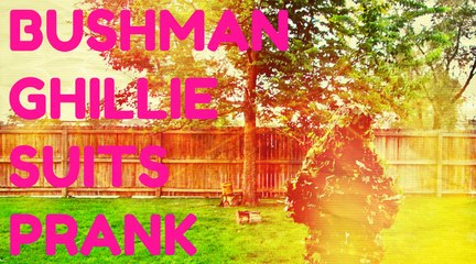 Bushman Ghillie Suit Prank | Funny Scare Pranks - By FailCamp