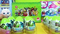 Monster University Surprise Eggs Box of Toys Unboxing
