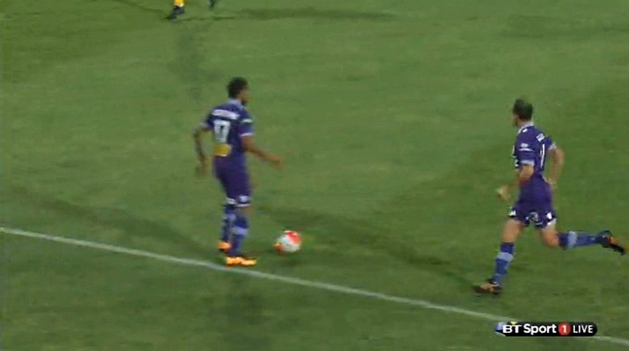 Castro D. (Penalty) Goal - Perth Glory 1 - 0	 Central Coast Mariners - 12-03-2016
