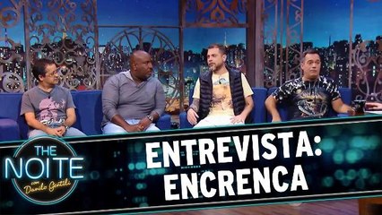 Entrevista com o elenco do programa Encrenca