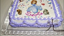 Bolos decorados para festa infantil Princesa Sofia